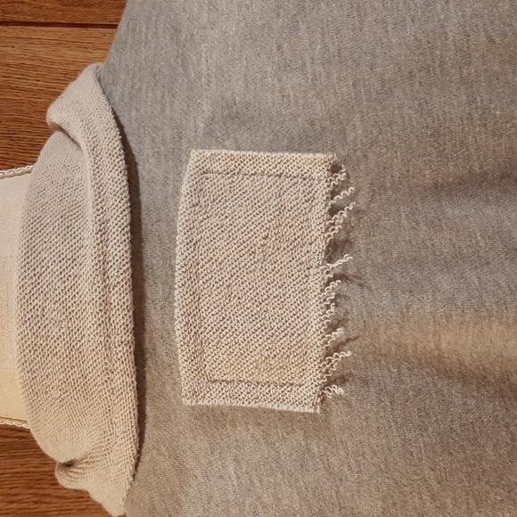 POL Grey French Terry Button-Up Jacket (Large) - Picture 6 of 10